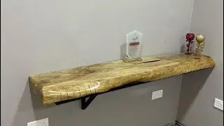 Making a Floating Slab Shelf