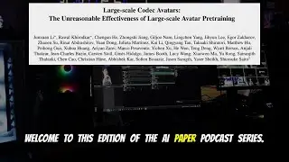 Large-scale Codec Avatars: The Unreasonable Effectiveness of Large-scale Avatar Pretraining (Apr 202