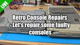 Retro Console Repairs - Let's repair some faulty consoles