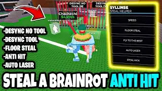 [💸SYLLINSE HUB ANTI HIT] Steal a Brainrot SCRIPT (ROBLOX)🔥ANTI HIT,  FLOOR STEAL, FLY TO BEST & MORE