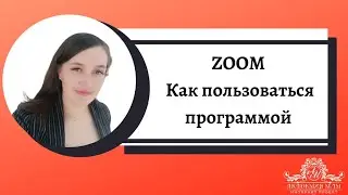 ZOOM Как пользоваться программой