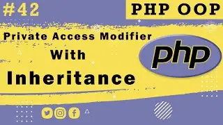 Private Access Modifier with Inheritance in Php (Hindi)