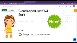 Cloud Scheduler: Qwik Start | GSP401 | #qwiklabs