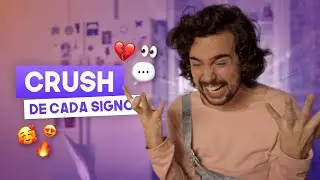 O CRUSH DE CADA SIGNO