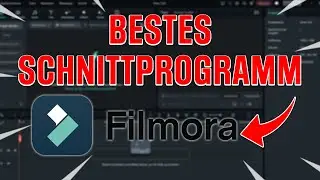 VIDEOS SCHNEIDEN für ANFÄNGER mit Wondershare Filmora 2024 (KOSTENLOS)