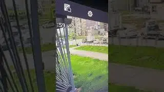 момент сбития пешехода Ворошилова сиреневый