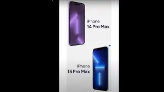 iPhone 13 Pro Max VS iPhone 14 Pro | RDWITHIT #Shorts