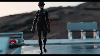 4K B.R.U.T.E Gunner Walking Animation