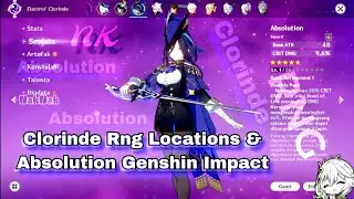 Clorinde Rng Locations & Absolution Genshin Impact