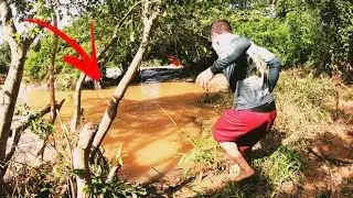 SE EU NÃO INSISTO NÃO PEGAVA ESSE BITELO !!! pescaria caipira