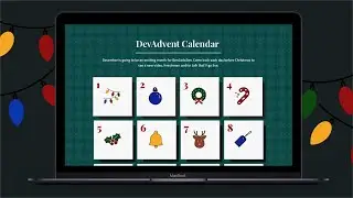 DevAdvent Calendar 2020 with Nuxt