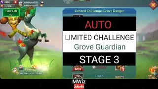 Limited Challenge Grove Guardian STAGE 3 AUTO