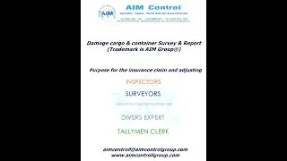 Agriculture Industry Marine Control Inspection Group of Companies  | AIMGroup ®