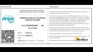 ACTUALIZARE PERMIS PESCUIT 2024 . CREEARE  LINK PE MAIL