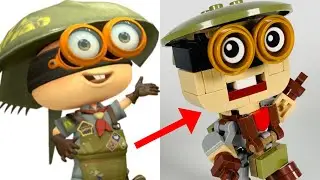 Sheldon: LEGO Splatoon figure￼