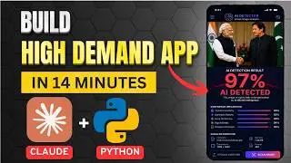 Claude AI: Build a Deepfake Detector System in 14 Minutes using Python