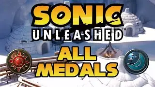 Sonic Unleashed - HOLOSKA SUN & MOON MEDAL LOCATIONS