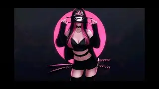 Wallpaper live dekstop/pc ninja pink
