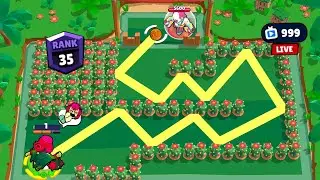 RANK 35 CHARLIE TRICKSHOTS!!Brawl Stars Funny Moments & Glitches & Fails 