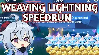 Weaving Lightning Speedrun | Thunder Sojourn Act 3 Event Guide | Genshin Impact