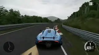 My Koenigsegg Regera Nurburgring nordschleife lap time on Forza motorsport 7