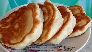Пышные дрожжевые оладьи