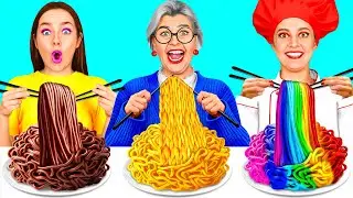 Me vs Grandma Cooking Challenge | Kitchen Gadgets and Parenting Hacks by RaPaPa Challenge