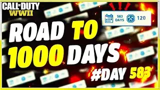 COD WW2 - ROAD TO 1000 DAYS LOGGING IN 