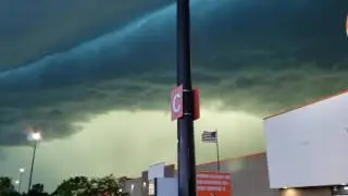 Crazy Storm Front Minnesota June 2017