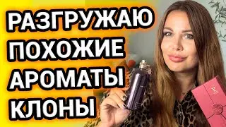 ПОХОЖИЕ АРОМАТЫ КЛОНЫ | Разгружаю парфюмерную коллекцию