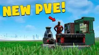 Playing Rust on the Most Peaceful  Zombie Server! PvE RUST