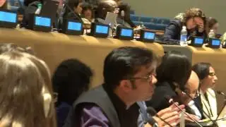 Amitabh Behar in the UN