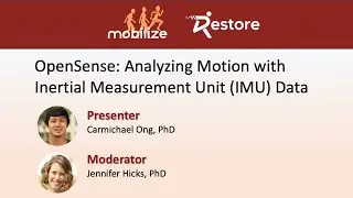 Webinar (Tutorial): OpenSense: Analyzing Motion with Inertial Measurement Unit Data, Part 2 of 2