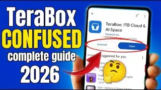 TeraBox Full Tutorial 2026 | What is TeraBox? How to use it? Is it safe or not (Complete Guide)