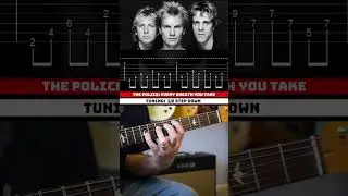 Every Breath You Take Guitar Riff by The Police with Tab 