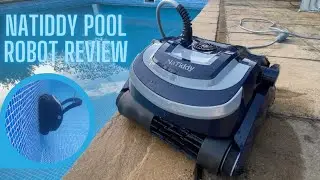 Check out the NaTiddy horizontal wall climbing pool robot