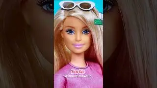 Removing Barbie’s makeup 💄 