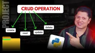 File-Based CRUD App in Python 🔥 | Learn to Create, Read, Update & Delete Data Step-by-Step