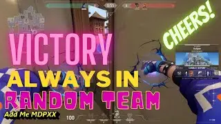 VALORANT TEAM MATE EASY WIN
