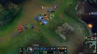 Blitzcrank(bronze2) supp pentru Ezreal(plat3)+muzica și comentariu