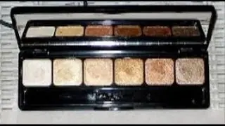 New E.L.F. Prism Eyeshadow Palette in Naked Swatches & Review
