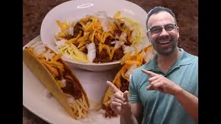 Chili Spaghetti Tacos and Chili Spaghetti