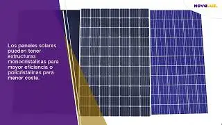 ¿De qué material están hechas las placas solares? 😲| Novaluz