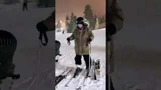 Santa Fe Klan Conociendo La Nieve ❄️🥶⛄️#santafeklan #nieve