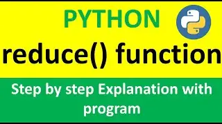 Python reduce() function with programs | Special function in Python |