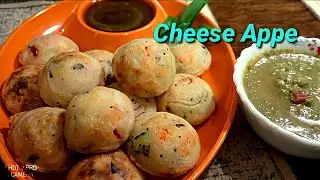 Cheese Appe recipe, चीजी और नरम अप्पे बनाये घर पर। Rava cheese appe, Sooji Cheese Appe, Appe recipe.