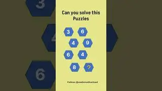 Ready for a brain teaser? 🧠 #maths VedicMaths#Education#Mathematics#IQTest #MathReels#mathstricks