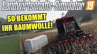 FS19 - How to get cotton! - Farming Simulator 19 German Gameplay