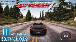Winlator Glibc - Gameplay Need For Speed Hot Persuit (Windows) On Android