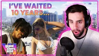 GTA VI Trailer Reaction - I've Waited 10 Years For This